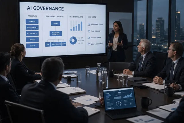 Board oversight of AI is getting real, but most companies still have no operating model beneath the slide deck